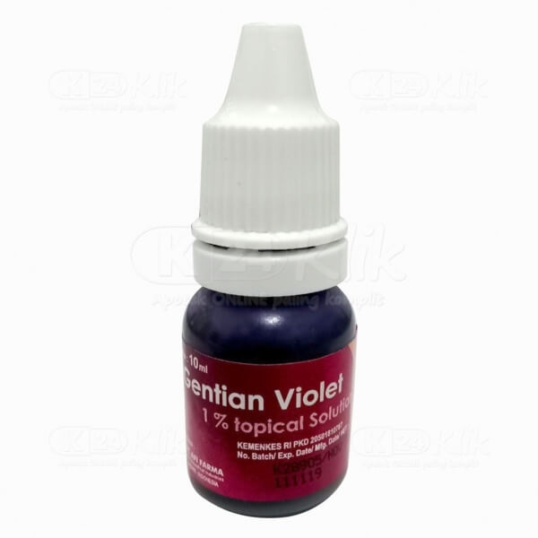 GENTIAN VIOLET OBAT SARIAWAN