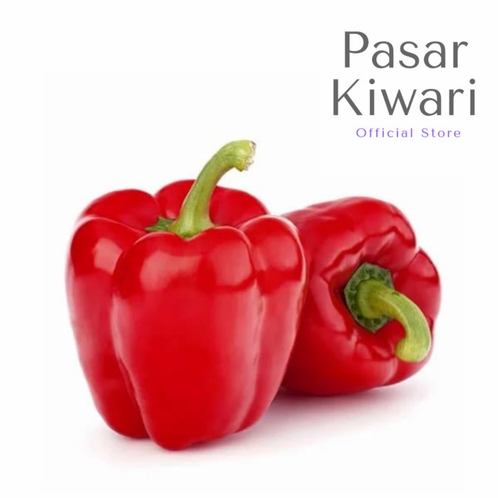 

Paprika Merah Segar - 1 Buah