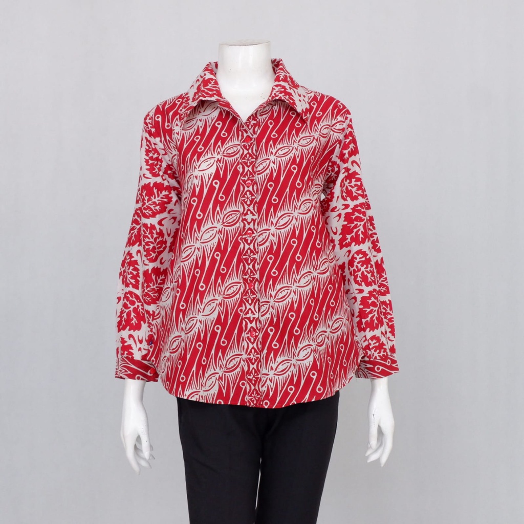 BLUS DHIAJENG GARUTAN 01 | ATASAN BAJU BATIK BUSUI FRIENDLY-LANGITJUA BATIK SOLO