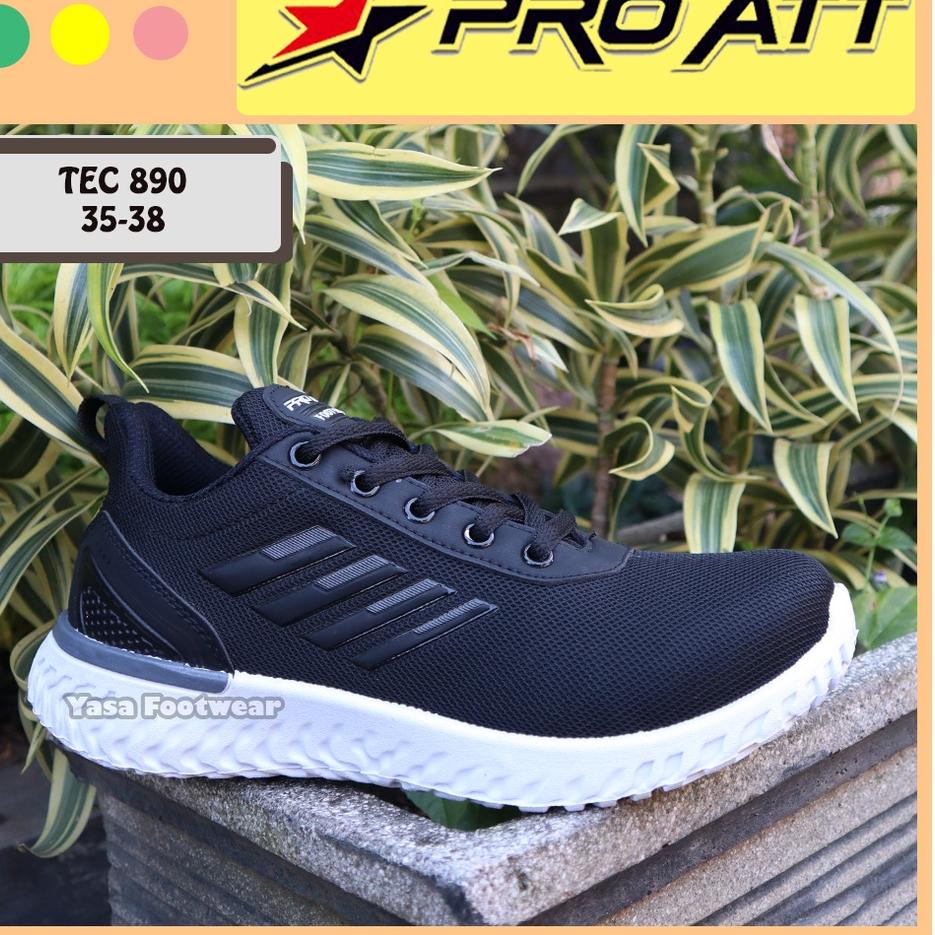 Lebih Puas YASA FOOTWEAR - Sepatu Sekolah Anak PRO ATT TEC 890 35 - 42 / Sepatu Sekolah Hitam / Sepa