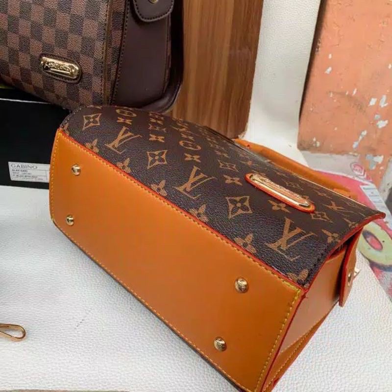 Tote bag Wanita Tas Slempang 2in1 Behel Free Dompet