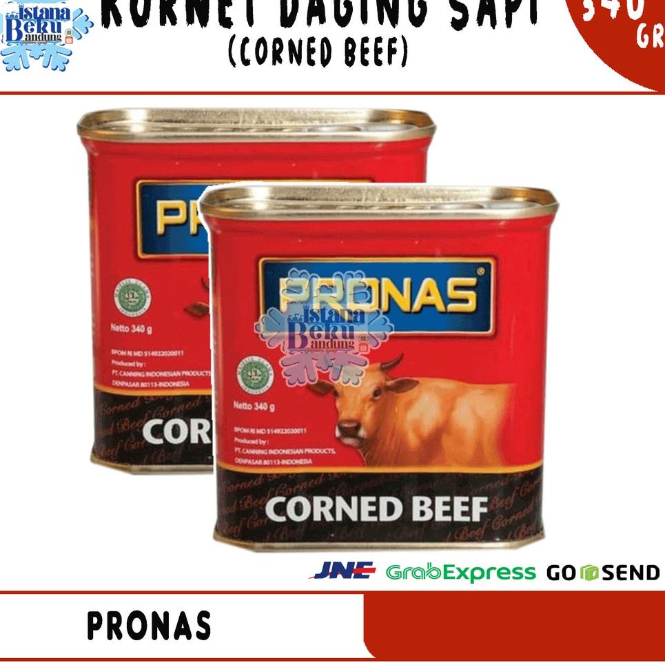 

IDD8p3O--Pronas corned beef / kornet sapi 340gr