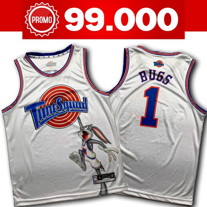 Jersey Jersey Bugs Tune Squad Tunesquad Space Jam Swingman Basket Baju Nba