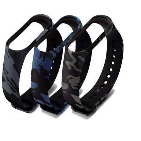 Selalu Baru--CAMO STRAP XIAOMI Mi Band 6 / Mi Band 5 / TALI Mi Band 6 / Mi Band 5 ARMY (JUAL TALI XI