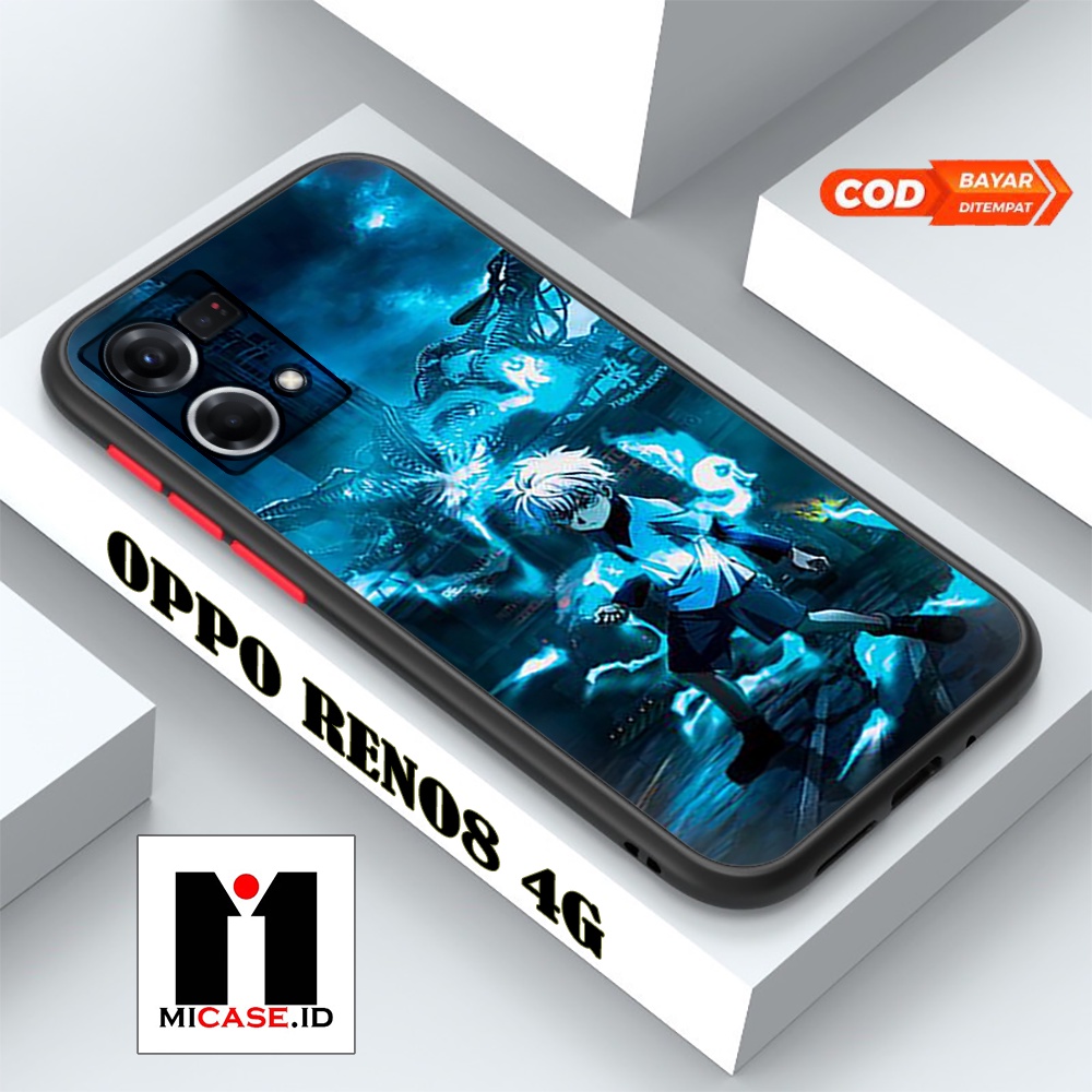 Case OPPO RENO 8 4G - Casing OPPO RENO 8 4G Fashion Case Terbaru 2022 MI.CASE [ KILLUA ZOLDYCK ] Sof