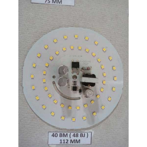LED AC BM 40 WATT || PCB BOARD || LED AC SMD || DRIVER ON BOARD PREMIUM