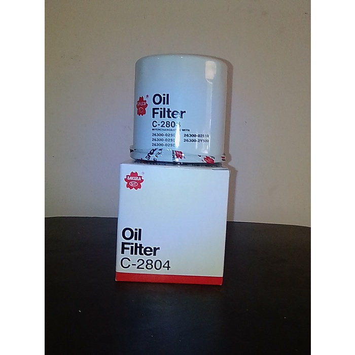[COD] Filter Saringan Oli Kia Picanto Sakura C-2804 Original / Perlengkapan Aksesoris Suku Cadang Mo