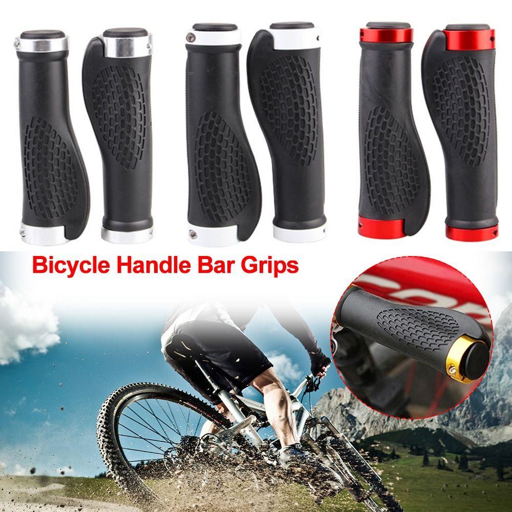R-FLOWER Grip Sepeda Anti Selip Peralatan Sepeda Olahraga Luar Ruangan Locking Grips Casing Cover