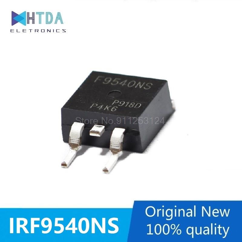 6pcs Ic IRF9540NS IRF9540S 23A / 100V F9540NS TO-263