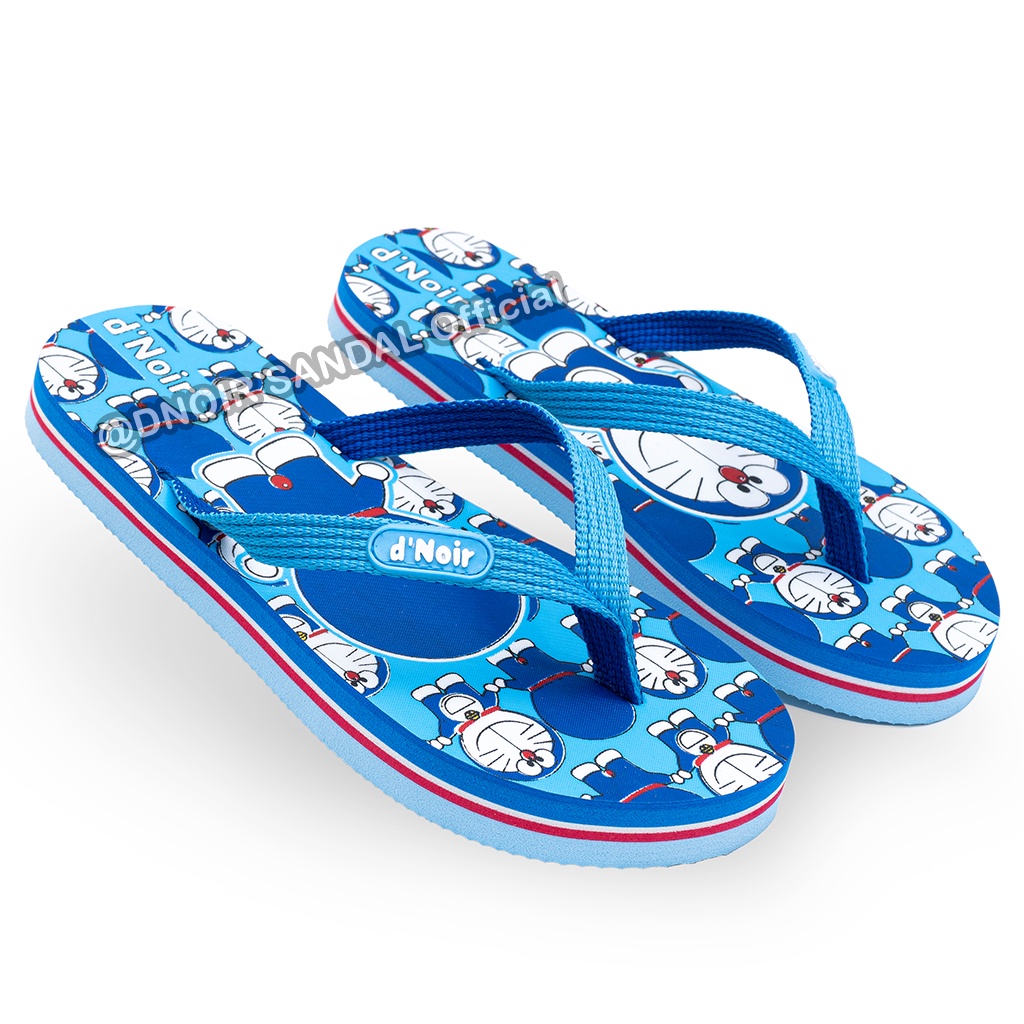 DNOIR Sandal Jepit Anak DORAEMON size 25 - 36