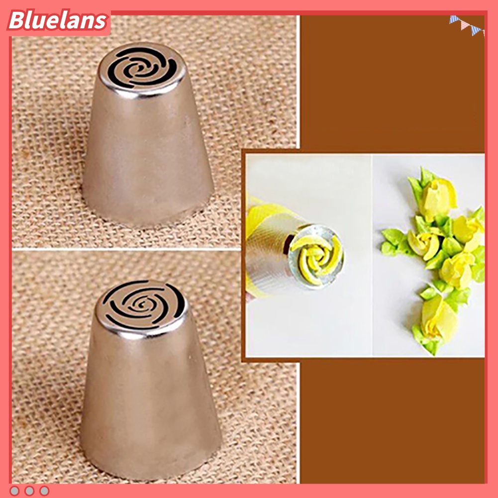 Bluelans 7pcs / Set Spuit Piping Icing DIY Untuk Dekorasi Kue