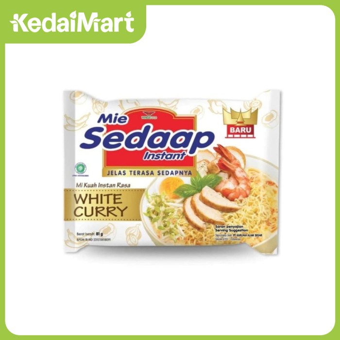 

PROMO Mie Sedaap Rasa White Curry 81 Gram
