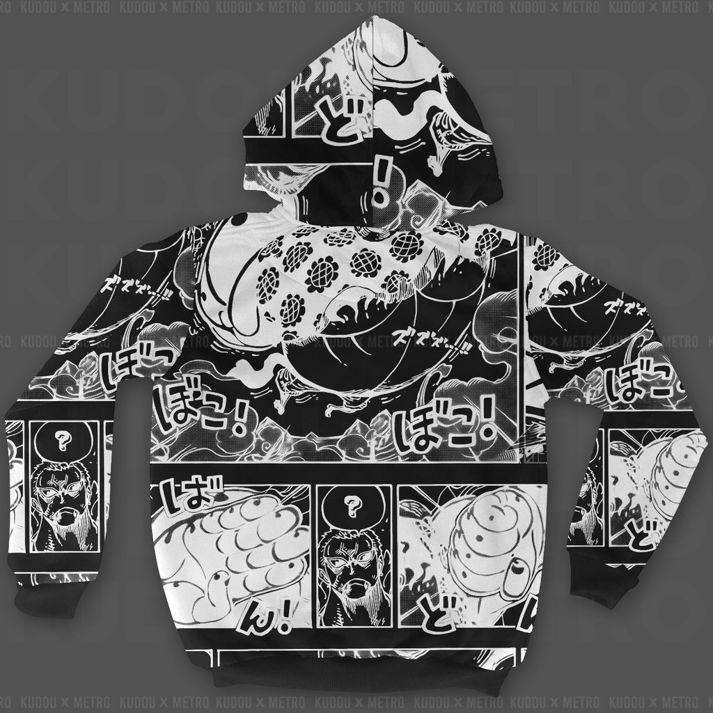 Jaket Luffy Dressrosa Fullprint Anime Manga One Piece Premium Unisex