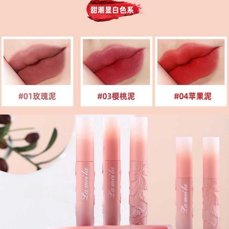 [BISA COD][BISA PILIH WARNA] LIP GLAZED LAMEILA