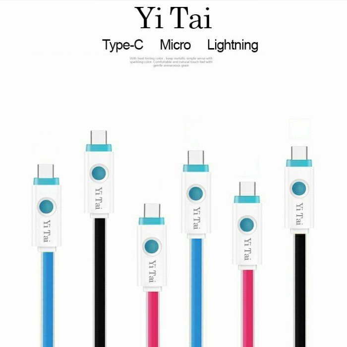 Kabel Data Kabel Lightning Yi Tai YZI-100 Fast Charging YZI-100