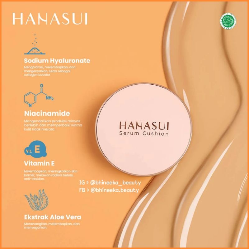 Cushion #01 Light - Hanasui Serum Cushion