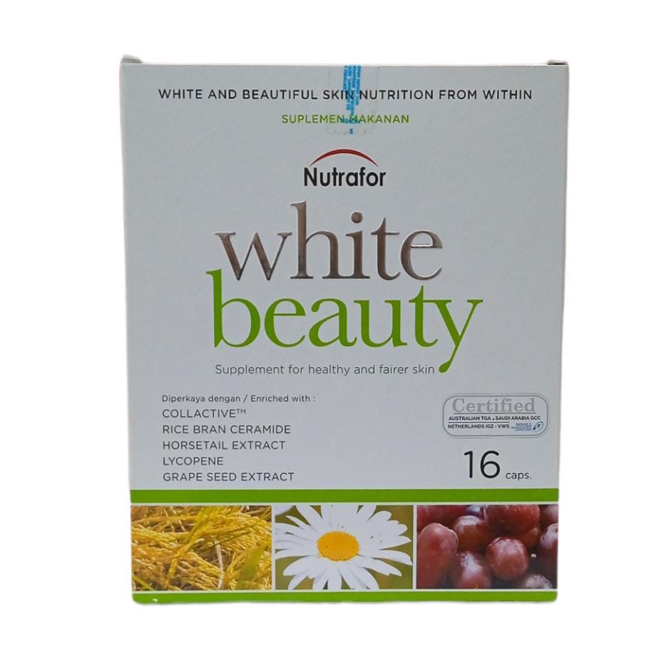 NUTRAFOR WHITE BEAUTY SUPPLEMENT FOR HEALTHY SKIN - SUPLEMEN KESEHATAN