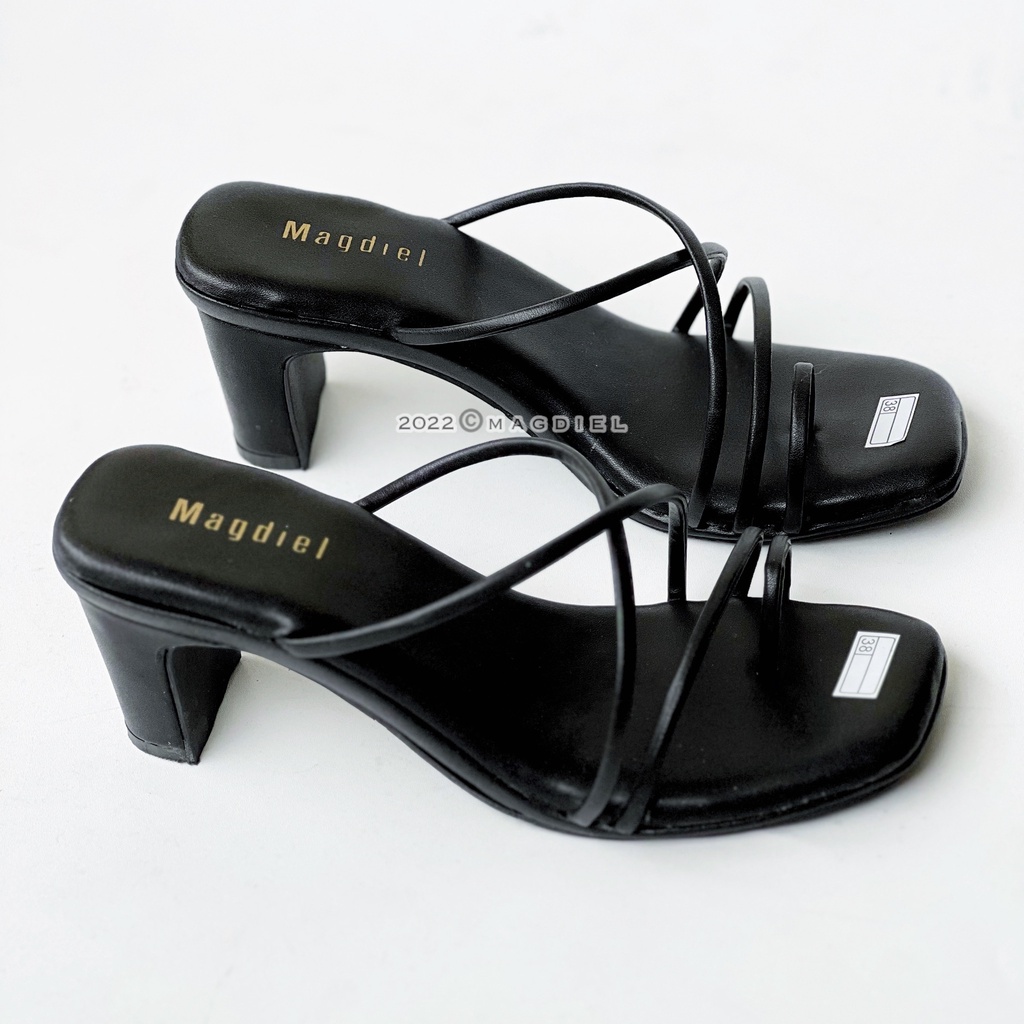 Magdiel - Mauren Heels Tali Wanita 5 cm