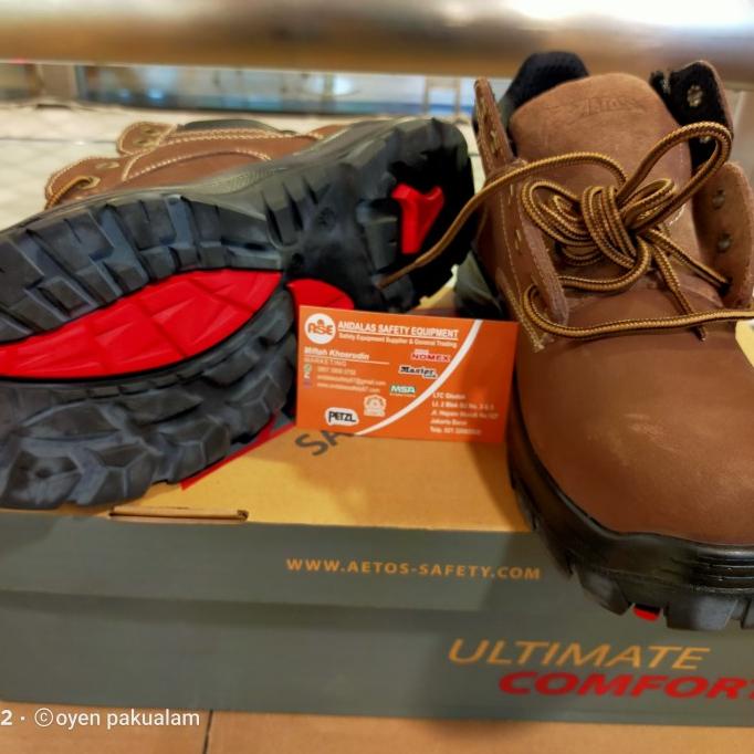 sepatu aetos mercury zip 813811 safety