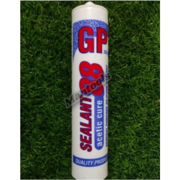 

Sealant Silicone Sealant Lem Kaca Silicone Aquarium Putih Bening Clear Silicon Botol GP 88