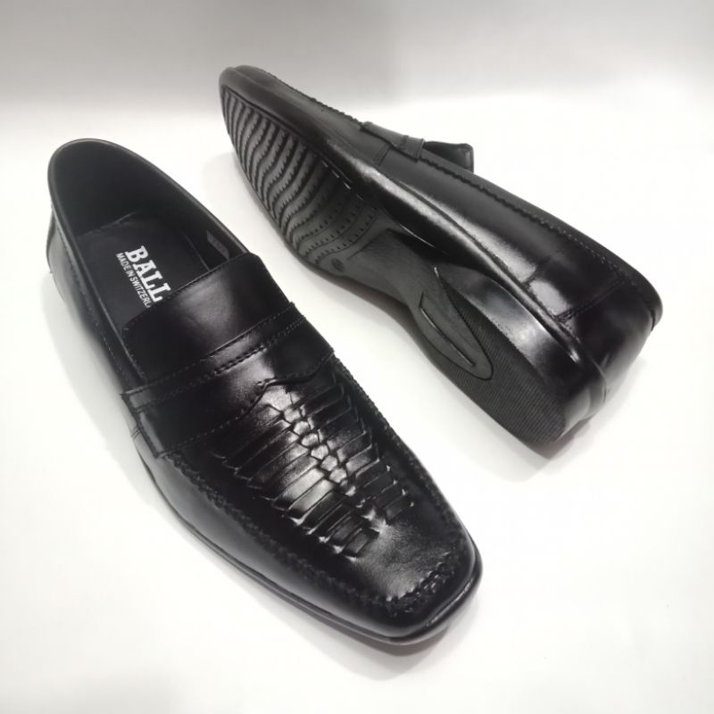 BALLY NEW / PANTOFEL KERJA PRIA / SEPATU FORMAL PRIA / KULIT ASLI
