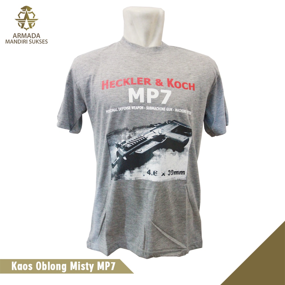 Kaos Misty Gambar MP7 - Kaos Misty Sablon MP7