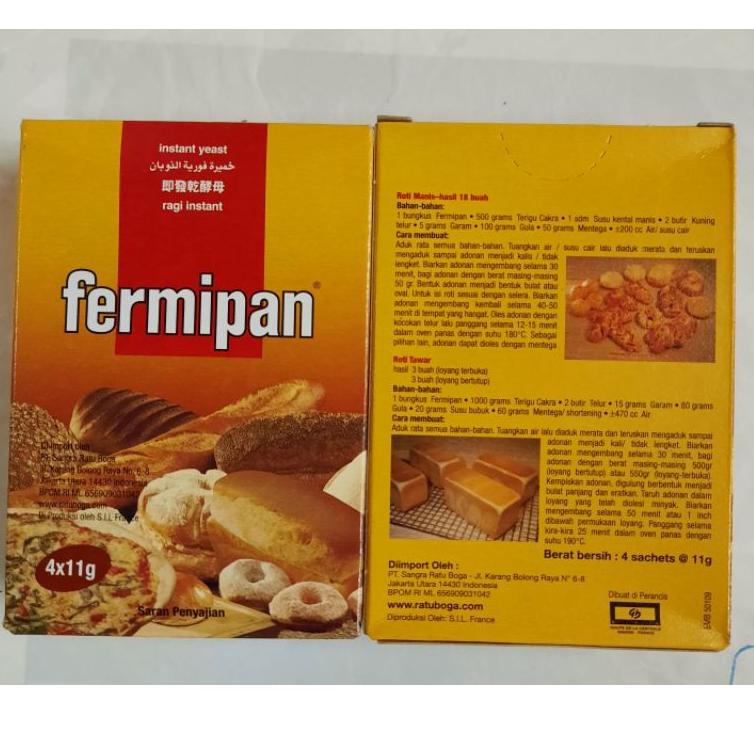 

ARTH2t7S--Ragi Fermipan 1Pak(Isi 4pcs)- Ragi instan - Ragi Roti -Instan Yeast