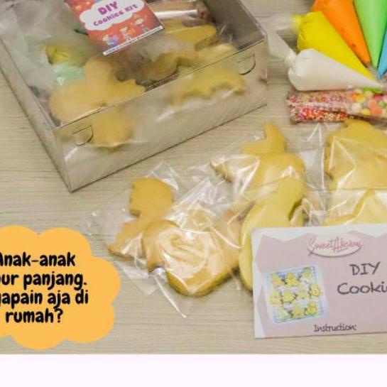

BISA COD ✔️DIY COOKIES decorating kit unicorn mermaid - isi 10|KD6