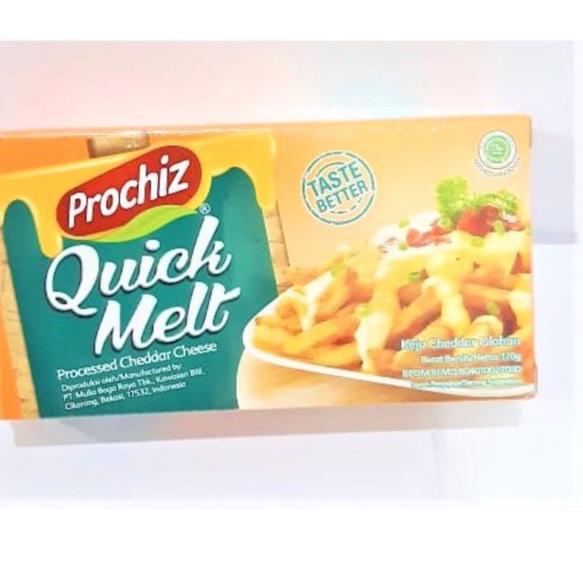 

TRCx4X8j--Prochiz Quick Melt Cheese Cheddar Keju Leleh 170 gram