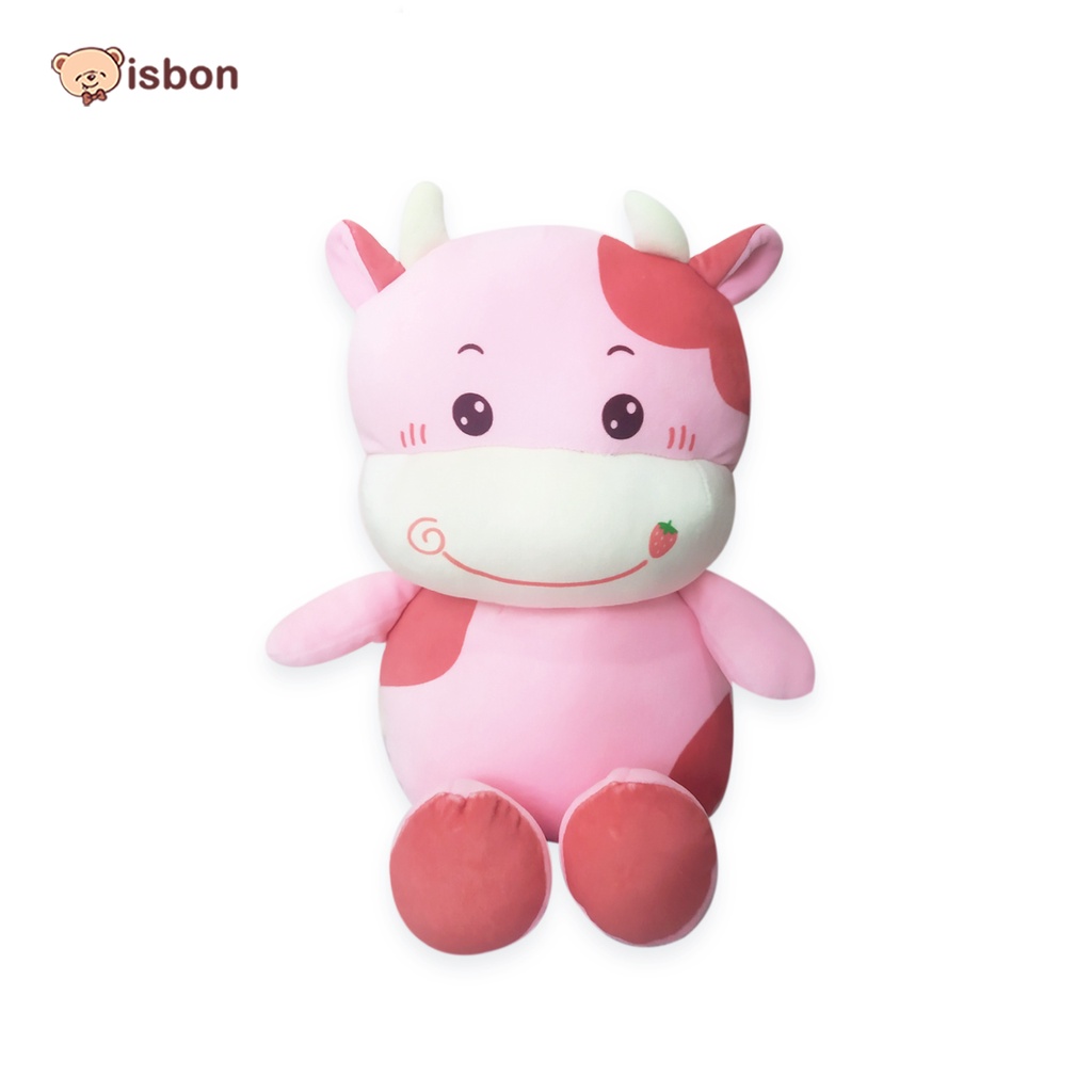 Boneka Sapi Cow Floopy Mac Dee Karakter Wajah Lucu Ekpresif Cocok Untuk Hadiah Bahan Non Alergi By Istana Boneka