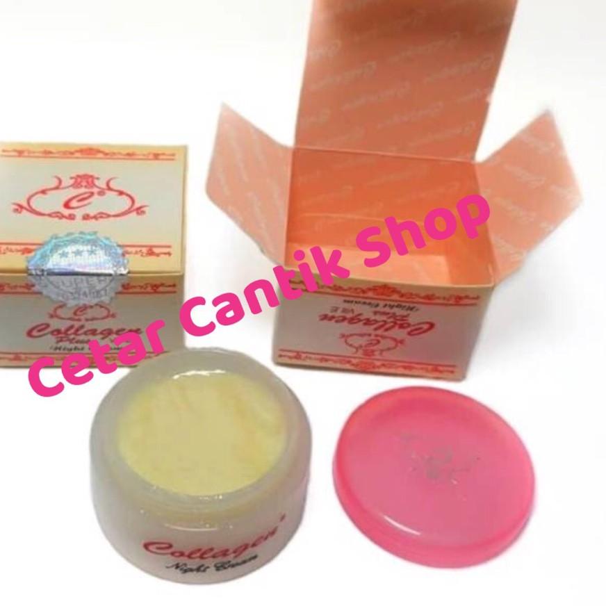 

✨MEN SALE✨ [LUSINAN] Temulawak / Collagen Malam AJA (NIGHT CREAM ONLY) !!