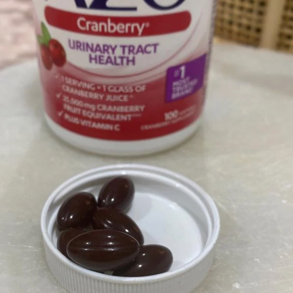 Azo Cranberry Urinary Tract Health 100Softgels Kesehatan Kantung Kemih