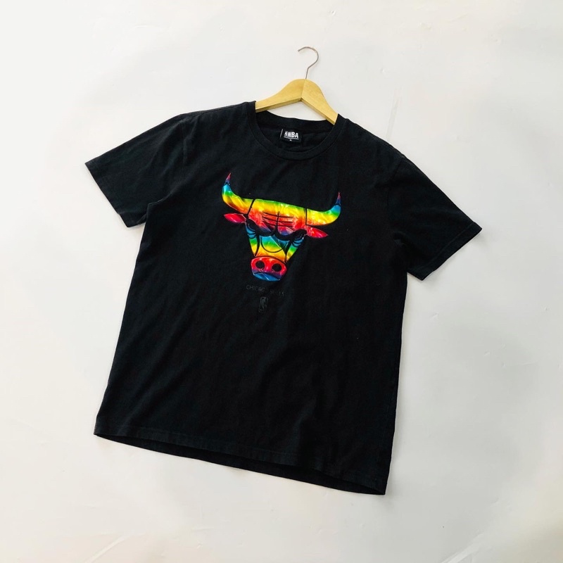 Kaos chicago bulls rainbow second bekas
