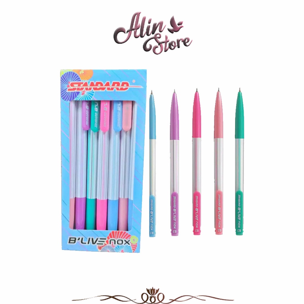 

Pulpen B'live Nox 0.3 Hitam Standard