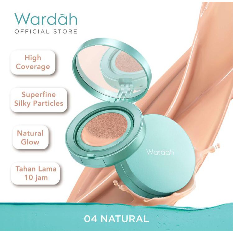 Rumah Cantik Wardah Exclusive Flawless Cover Cushion  - Hasil Matte Flawless dan Tahan Lama Hingga 10 Jam - Bisa COD RumahCantik354 Beauty Skincare Kosmetik Medan Cosmetics