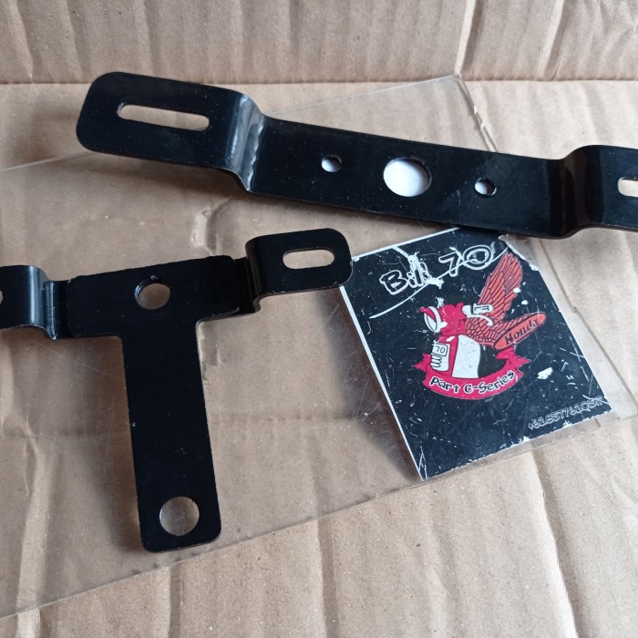 Dudukan Plat Pangkon Breket Dudukan Plat Nomor Set Honda Astrea Grand Legenda
