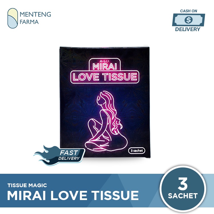 Mirai Love Tissue 3 Sachet