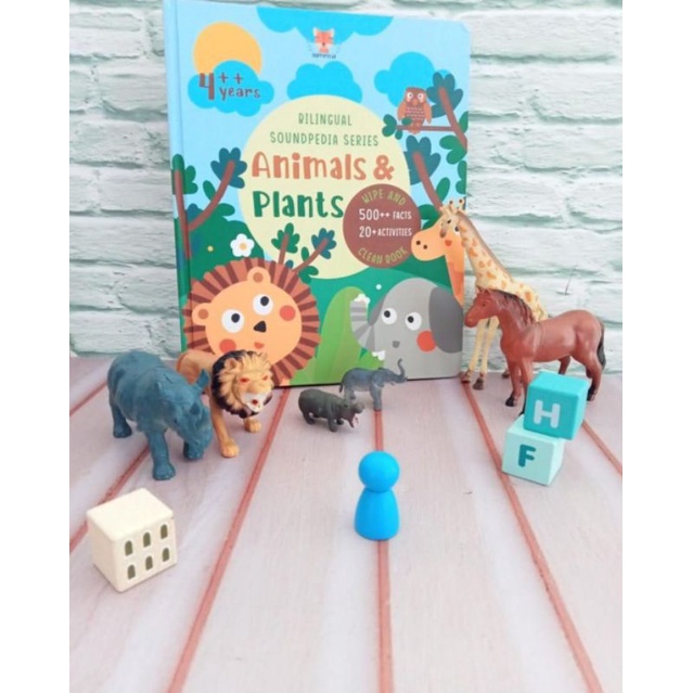 [Soundbook] Animals and Plants bilingual series