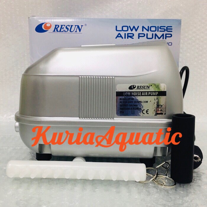 RESUN LP 40 POMPA UDARA / AERATOR / AIR PUMP AQUARIUM KOLAM LP40