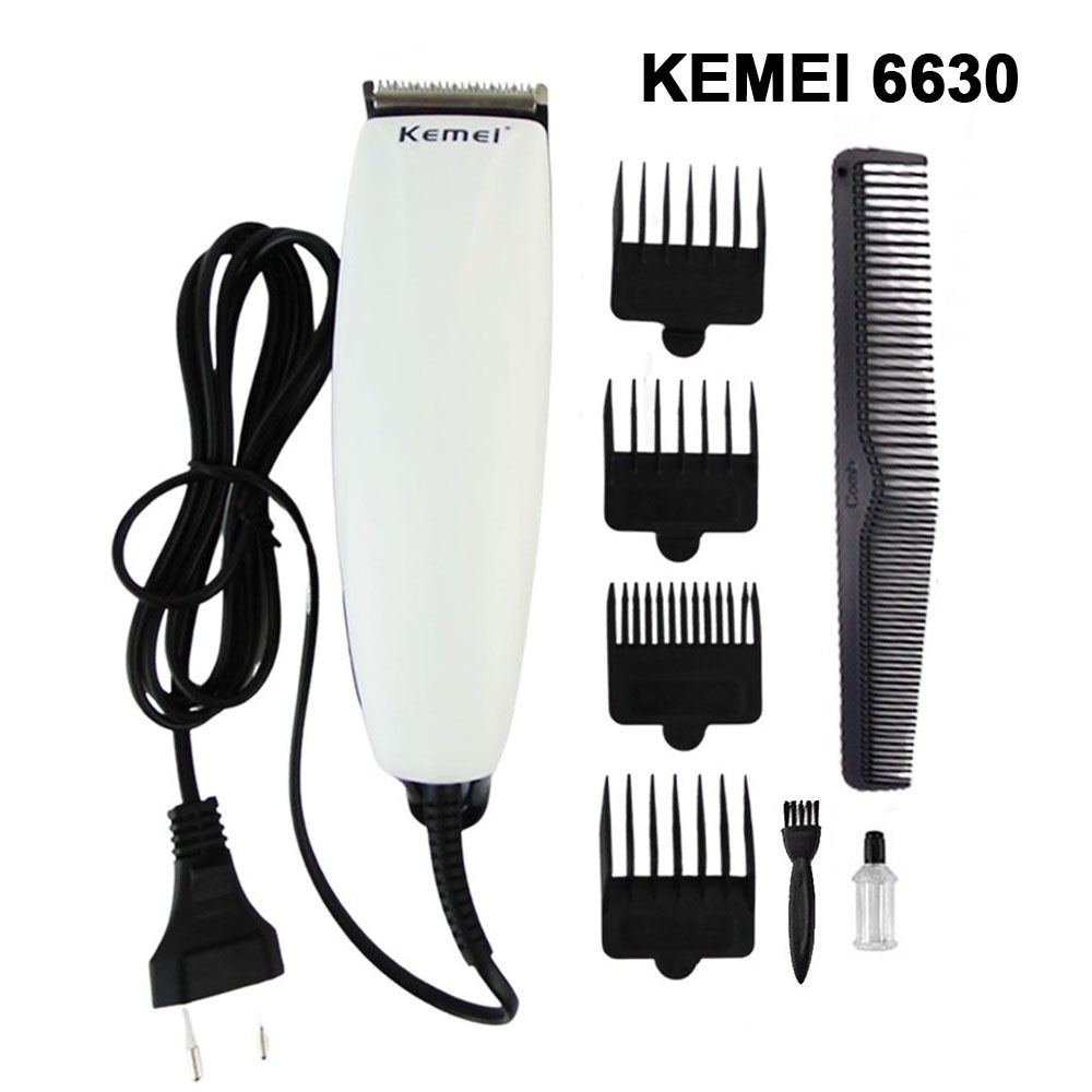 ZILLO Mesin Cukur Rambut Listrik KEMEI KM-6603 Alat Pencukur Rambut KM 6603 Pencukur Kumis Jenggot Cukuran Set Gunting Sasak Alat Potong Rambut Listrik