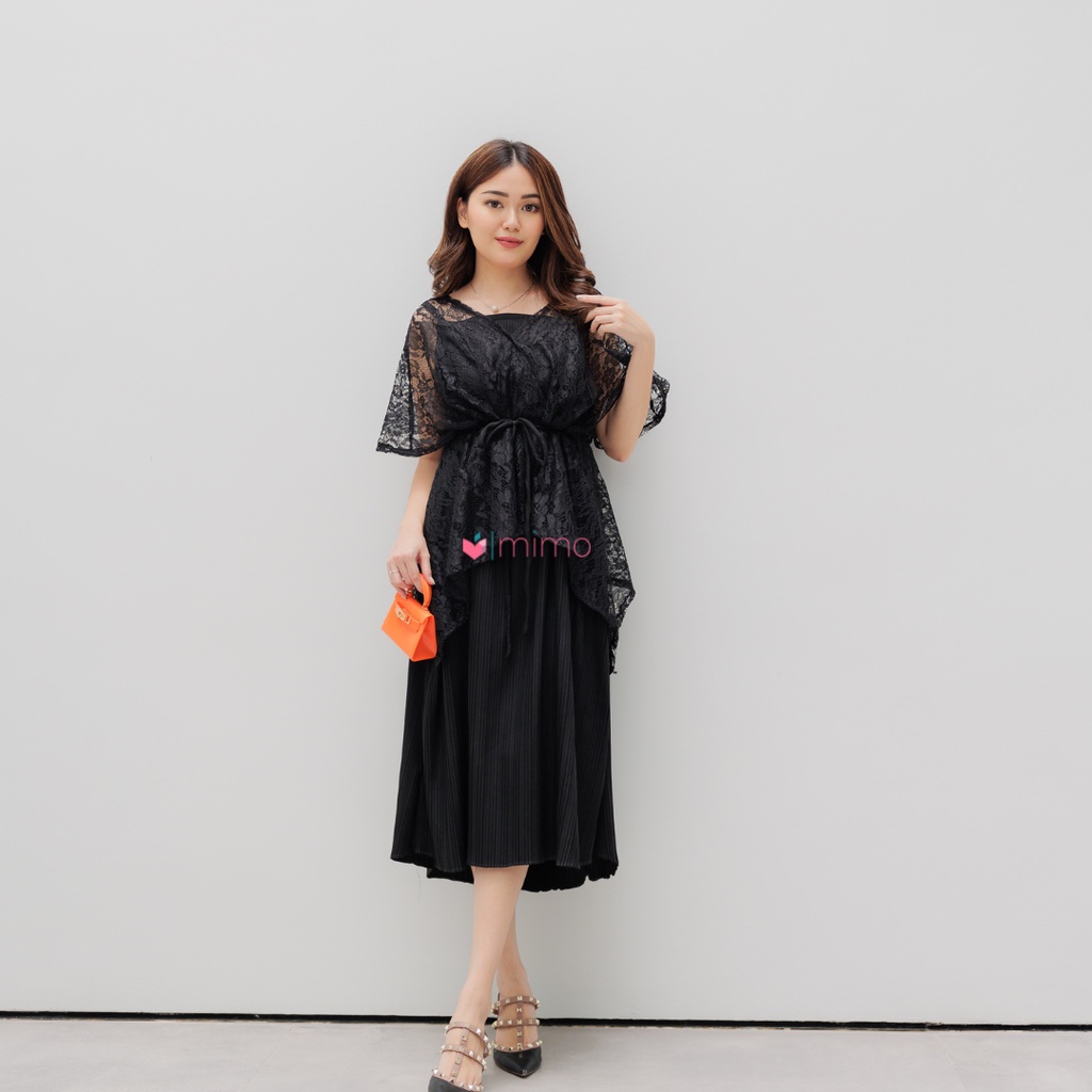 Erlin Brokat Dress - Christmast Collection