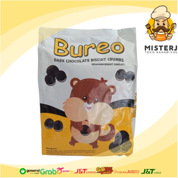 

Bureo Bubuk Biskuit Coklat Kasar & Halus | 250 Kg | Bureo Biscuit Chocolate 1 Kg Kasar & Halus