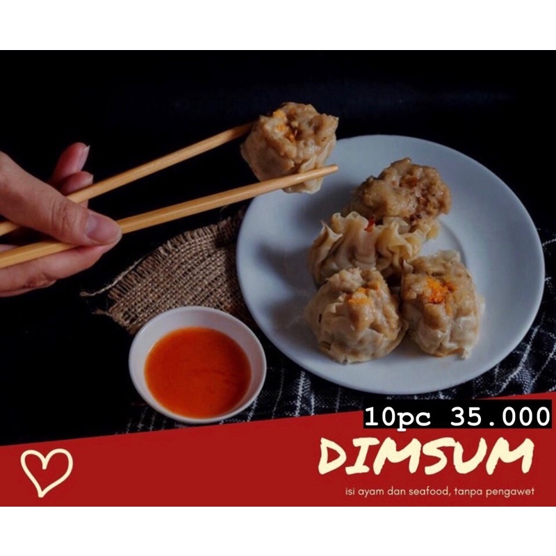 

Dimsum enak banget Insya Alloh