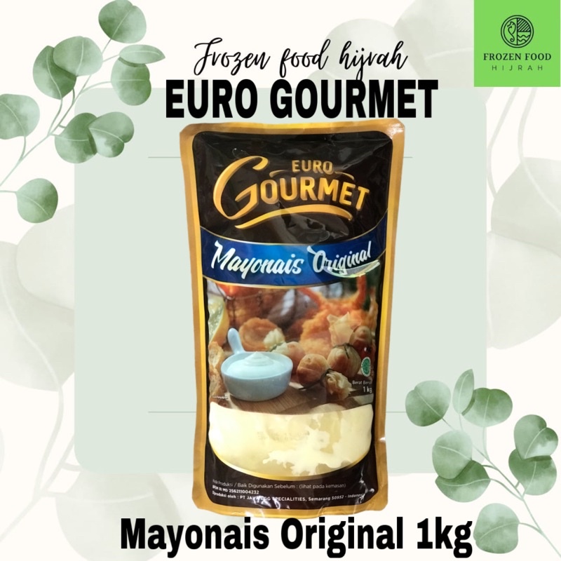 

EURO GOURMET MAYONAISE ORIGINAL 1KG