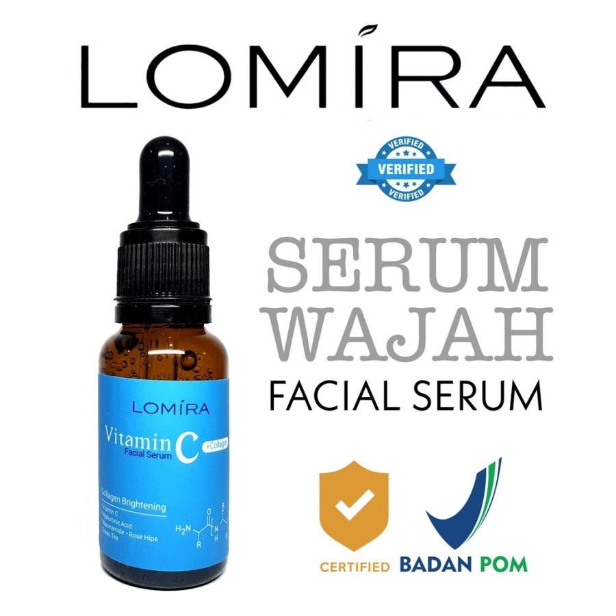 [BIRU] LOMIRA FACIAL SERUM VITAMIN C + COLLAGEN - 20ml