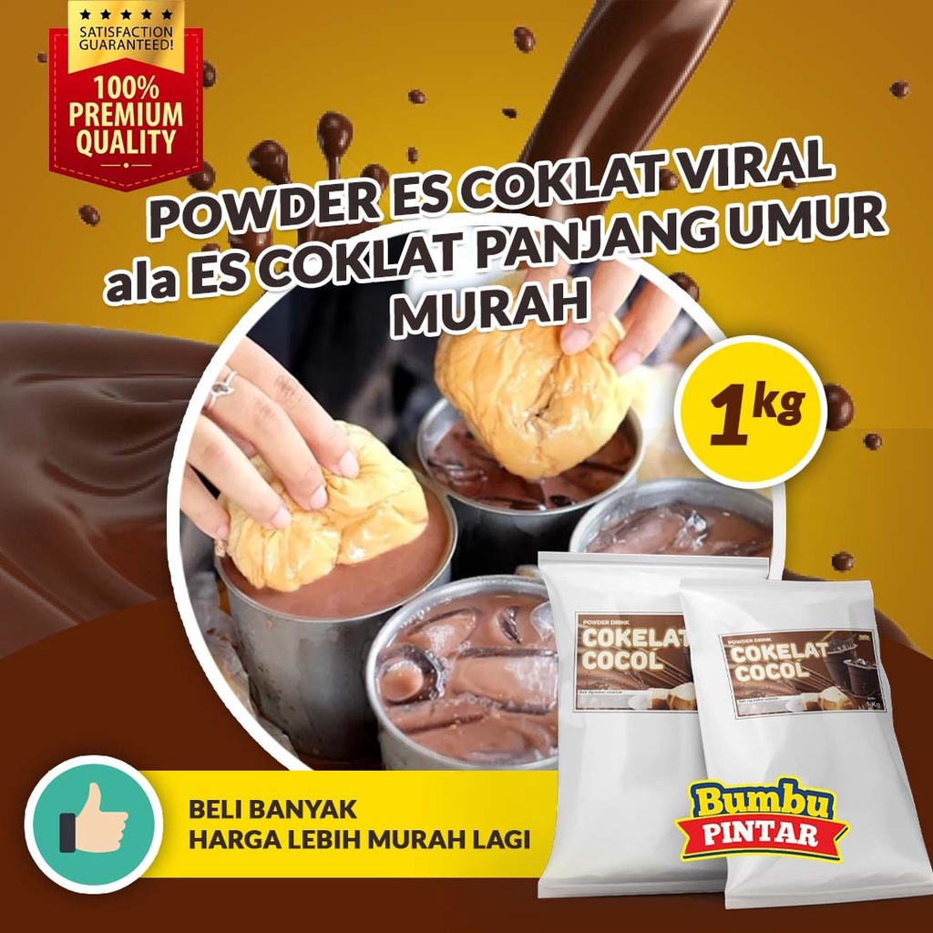 

bubuk coklat untuk es coklat cocol kekinian