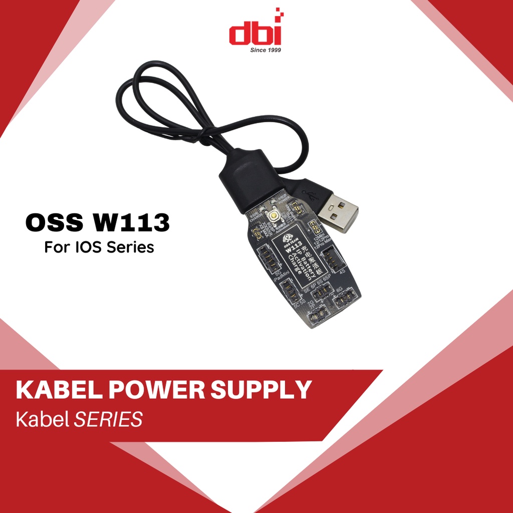 Kabel Aktivasi Pengisian Baterai / Alat Tembak Baterai / Kabel Boot Baterai Iphone OSS W113