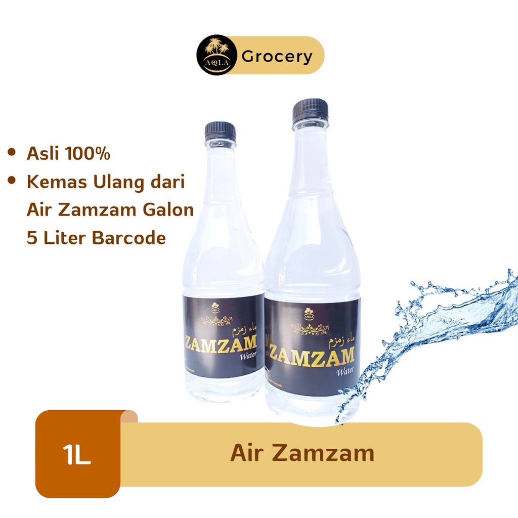 

Air Zamzam Asli Orginal 1000ml