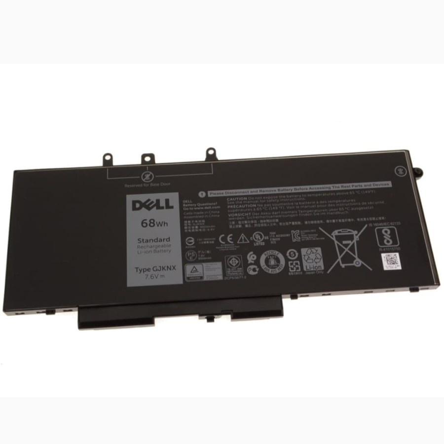 Baterai Baterry Laptop Dell Latitude 5480 5580 5280 4 Cell GJKNX Ori