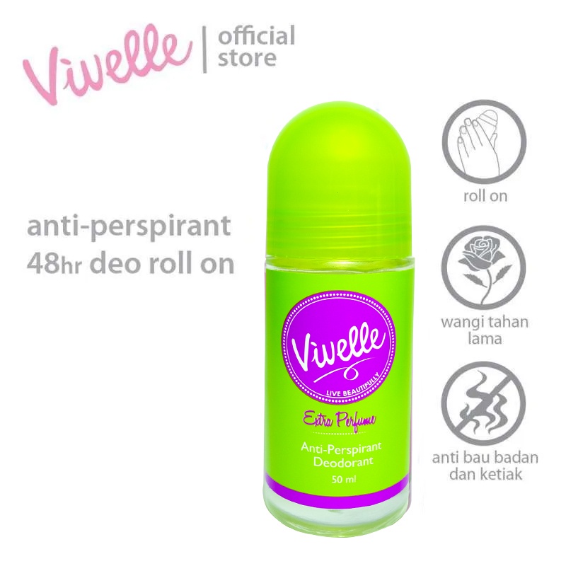 VIVELLE ANTI-PERSPIRANT DEODORANT 50ML